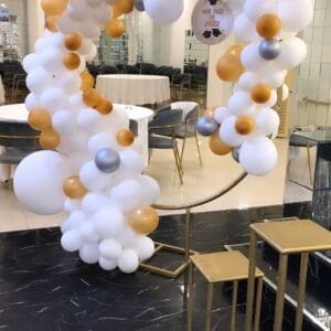 Pluto Flowers Red Velvet Ballon