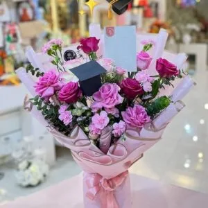 Pluto Flowers Blush Delight